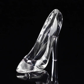 Home Decor Crystal Glass Shoes Ornaments Tabletop Decoration Gift Bedroom Decoration Decorative Figurines