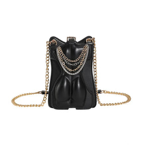 Chic Black Chain Handbags