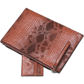 Snake pattern women Clutches for ladies wallet