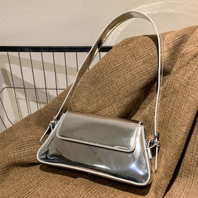 Luxury Armpit Bag Silver Chic