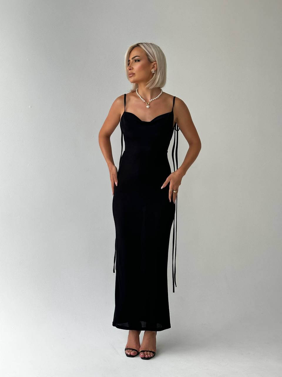 Elmira Backless Maxi Dress