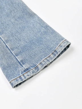 Kaya Denim Cropped Blazzer