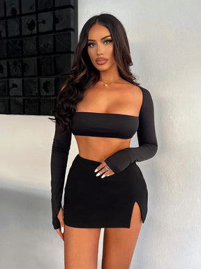 Elisa Mini Skirt 2 Piece Set