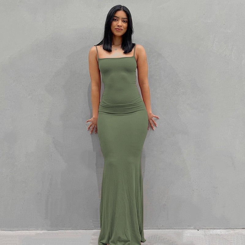 ELARA BODYCON Maxi Dress