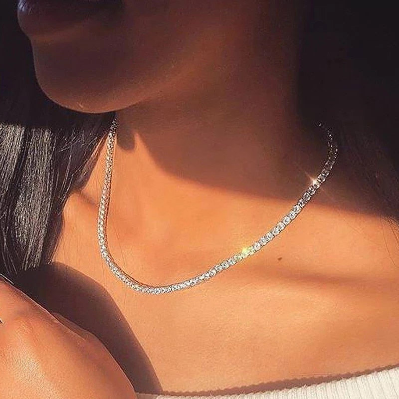 Tennis Diamond Choker